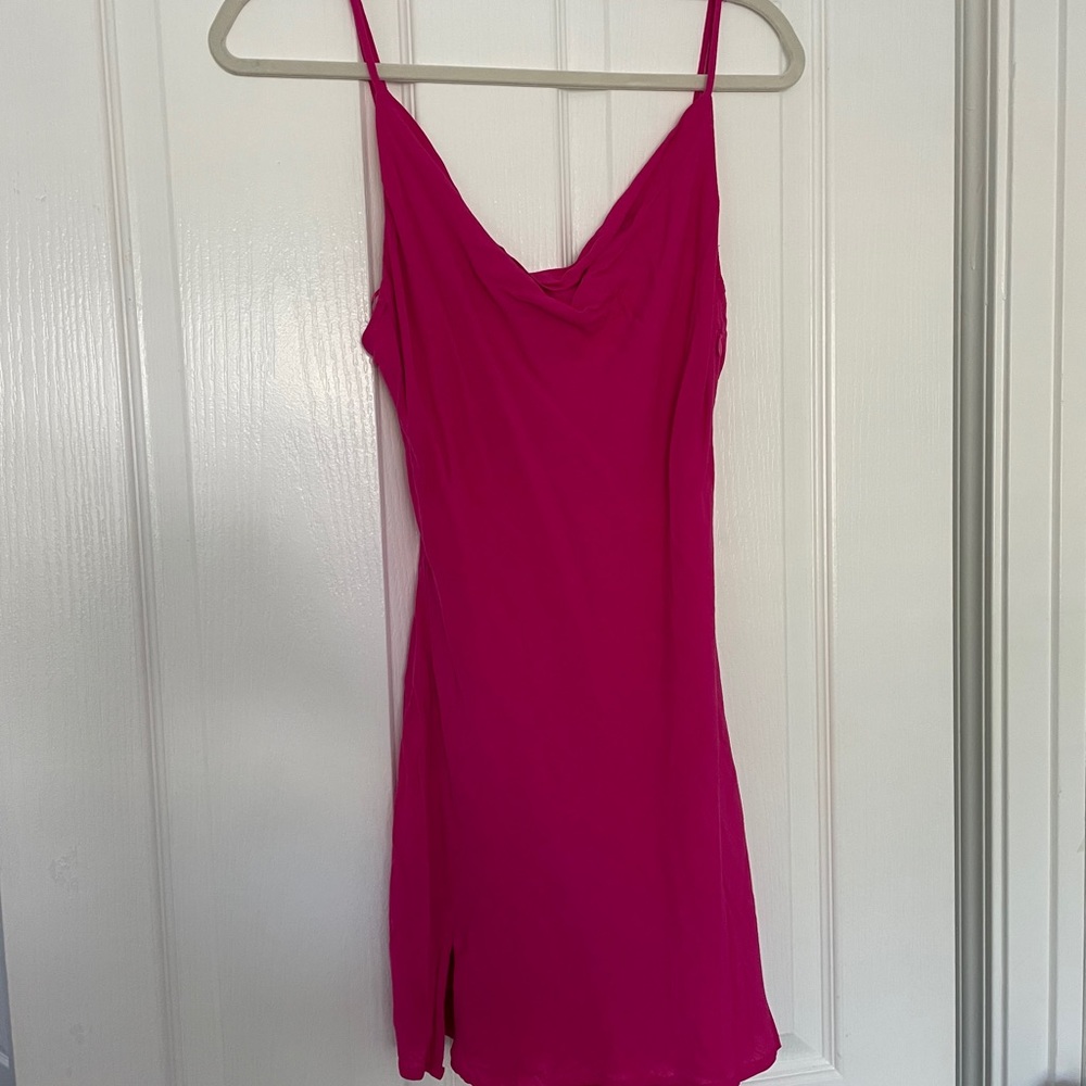 American Threads fuchsia dress